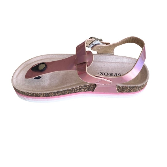 new Sprox ✪ Rainbow Thong Sandal ✪ Metallic Pink - Picture 10 of 13